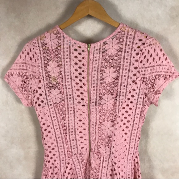 AMERICAN RAG Lace Dress, Dusty Rose NWT L - Picture 8 of 8